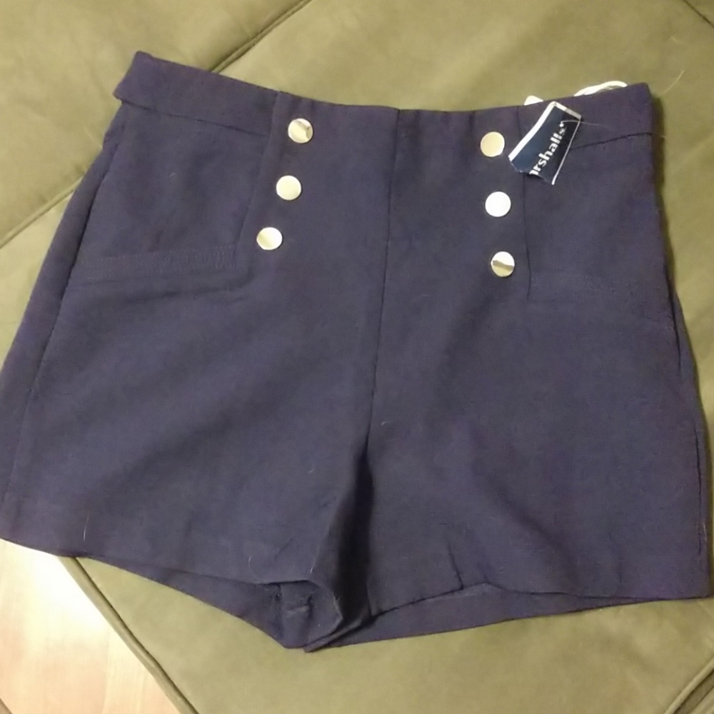Navy Blue shorts brand new